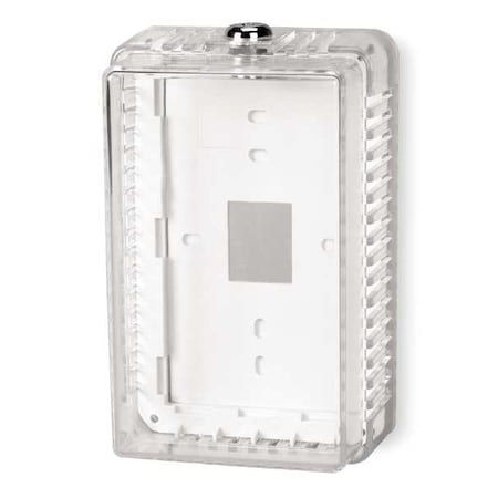 Universal Thermostat Guard, Clear, Plastic