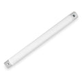 FanDownrod, White, Steel, 3/4inDia, 12inL