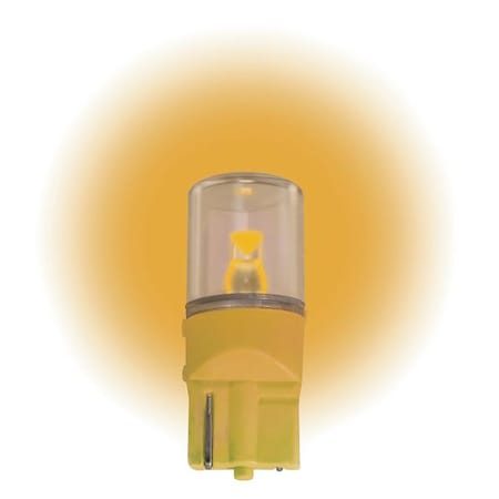 1 W, Compact LED Bulb, Amber, T3-1/4, 1800K Temp. Amber Finish, Non-Dimmable (Formerly LumaPro)