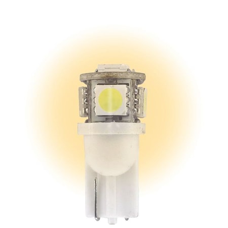 Mini LED Bulb, L12V-WB, 0.9W, T3 1/4, 12V (Formerly LumaPro)