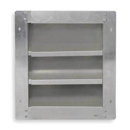 Louver, Adj w/ 40 to 52 In, Aluminum