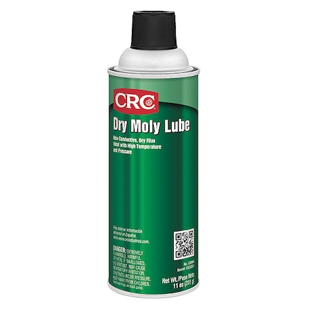 Dry Lubricant, General Purpose, 11 oz Aerosol Can, Gray
