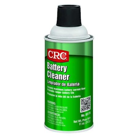 Battery Terminal Cleaner, Aerosol Spray Can, 11 oz nt wt, Nonflammable