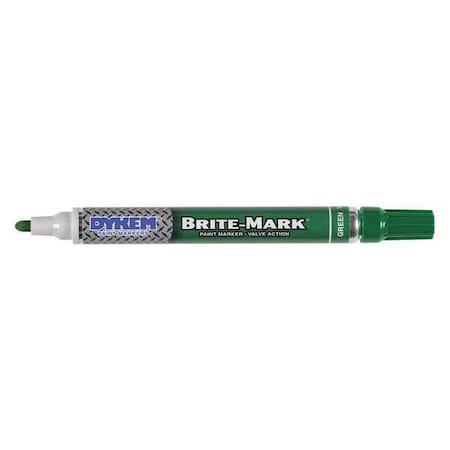 Paint Marker, Medium Tip, Green Color Family, Paint