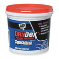 Spackling Paste, 1 qt, Tub, White, DryDex