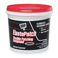 Patching Compound, 1 qt, Tub, White, ElastoPatch