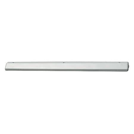 Parking Curb, 72 In, Gray, Polyethylene
