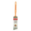 1-1/2" Angle Sash Firm, Nylon/Polyester Bristle, Paint Brush, Wood Handle