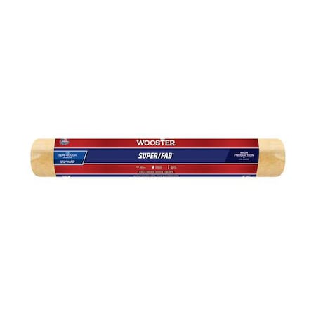 18" Paint Roller Cover, 1/2" Nap, Knit Fabric