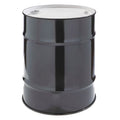 Closed Head Transport Drum, Steel, 30 gal, Lined, Black