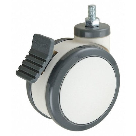 Swivel Stem Castr, Plyurthan, 4 in, 176 lb.