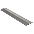 Cable Ramp, 1-1/2 in H, 4 ft L, 9-1/8 in W, 1 Channel, Aluminum, Silver