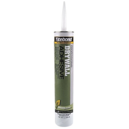 Construction Adhesive, Clear, 28 oz, Dual-Cartridge