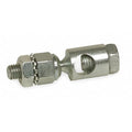 Ball Joint, Threaded, Dia 1/4 In