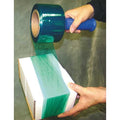 Stretch Wrap, 3" W x 1000 ft. L, 80 ga, Cast Style, Green, Standard Duty