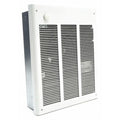 Recessed Electric Wall-Mount Heater, Recessed or Surface, 4000 W, 208V AC, White