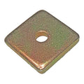 Channel Washer, 1/2 In, Gold, PK25