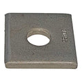 Channel Washer, 1/2 In, Silver, PK25