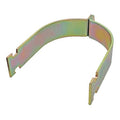 Channel Rigid Pipe Clamp, 4 In, Gold, PK10