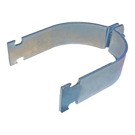 Channel Rigid Pipe Strap, 3-1/2 In, PK10