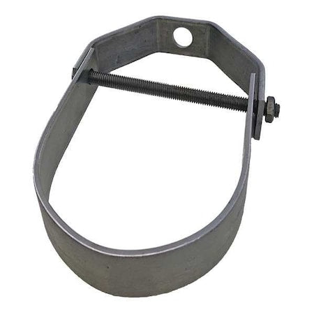 Channel Clevis Hanger, 2 In, Black