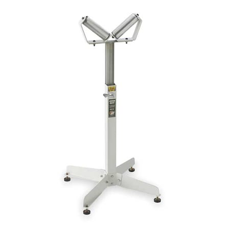 Roller Support, V-Shaped, H to 43.5 In