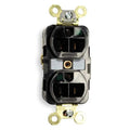 Straight Blade Receptacle, 5-15R, 15 A, 125V AC, 2 Pole, 3 Wire, Flush Mount, Grounded