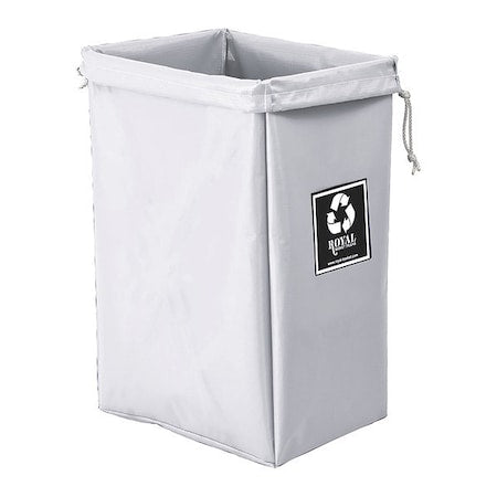 vinyl Enviro Hamper Bag White