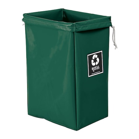 vinyl Enviro Hamper Bag Green
