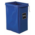 Open Top, Vinyl, Hamper Bag, Blue