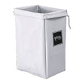 Open Top, Vinyl, Hamper Bag, White