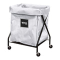 X-Frame Cart, 8 Bu, White Vinyl