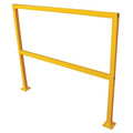 Sfty Hand Rail Section, L 96In, H 42-1/8In