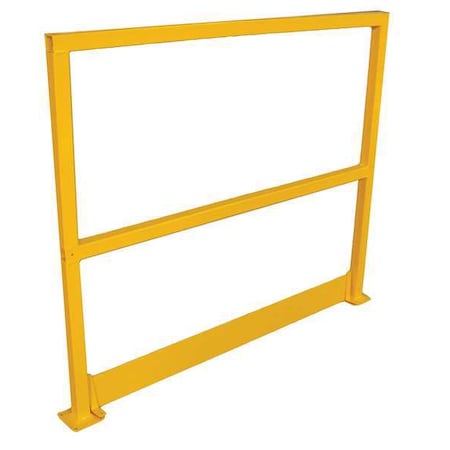 Sfty Hand Rail Section, L 96In, H 42-1/8In