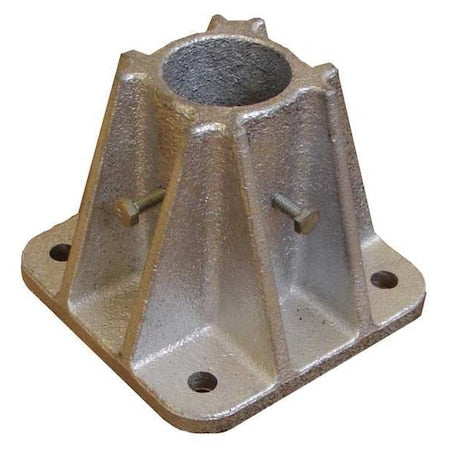 Socket Mounting Base, Single, L 5 In