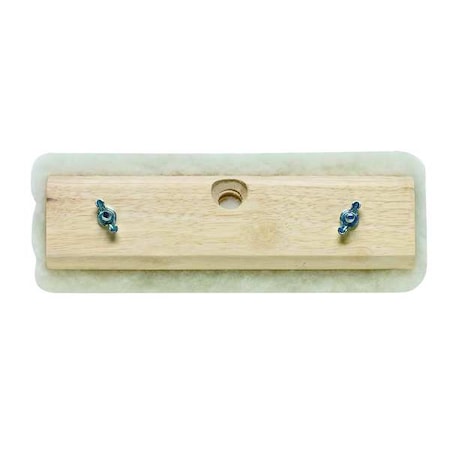 Floor Applicator Pad, White, 10" L, 2 1/2"W