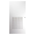 ReturnAirGrille, 58inH, 29inW, Aluminum