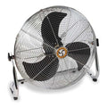 Standard Duty Floor Fan, Floor Mount, 18 in Blade Dia, 115V, 3,346/3,824/4,550 cfm, Non-Oscillating