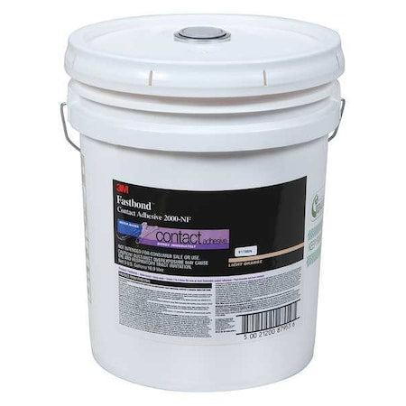 Urethane Adhesive, 2000NF Series, Clear, 5 gal, Pail