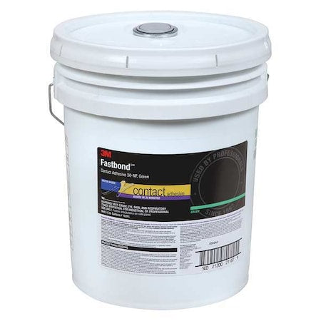 Contact Cement, 30NF Series, Green, 5 gal, Pail