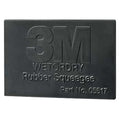 Rubber Squeegee,2.75x4 1/4In,Black,PK50