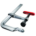 12 in Bar Clamp, Plastic, Steel Handle and 5 1/2 in Throat Depth