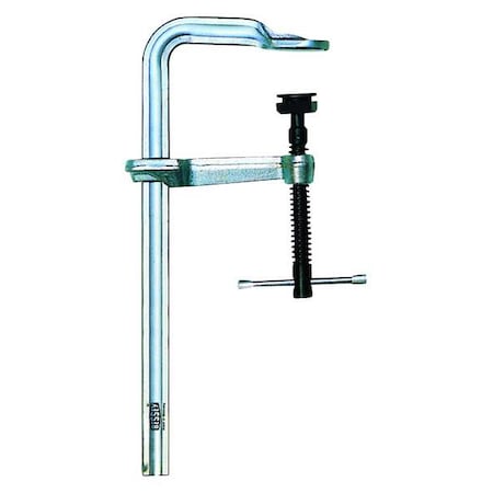 18 in Bar Clamp, Steel Handle and 7 in Throat Depth