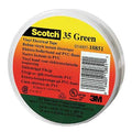ElectricalTape, Grn, 6-5/8ydL, 1/2inW, PK100