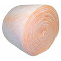 30 in x 90 ft x 1 in Polyester Air Filter Roll, MERV 8, Orange/White (Formerly Air Handler)