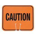 Traffic Cone Sign, 10 1/2 in H, 12 3/4 in W, 03-550-C