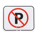 Traffic Cone Sign, 10 1/2 in H, 12 3/4 in W, 03-550-NP