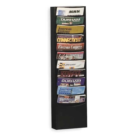 Literature Rack, Compartment 11, Blk