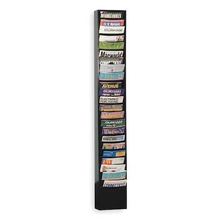 Literature Rack, Compartment 23, Blk