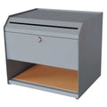 Suggestion Box, Gry, 11" H, 12 1/2" W